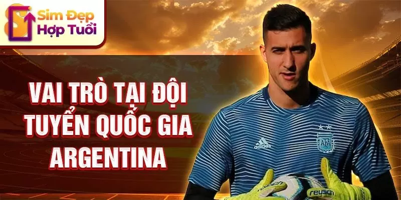 Vai trò tại đội tuyển quốc gia Argentina