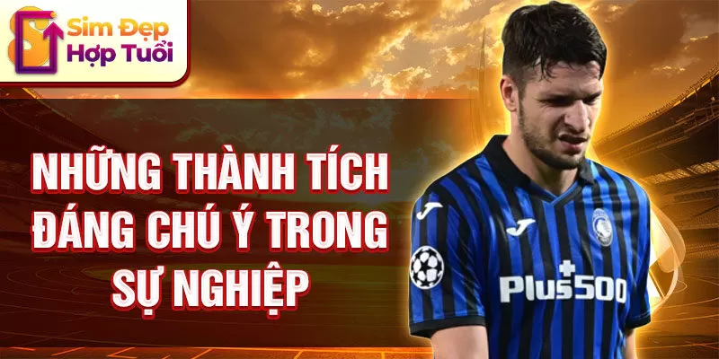 Những thành tích đáng chú ý trong sự nghiệp