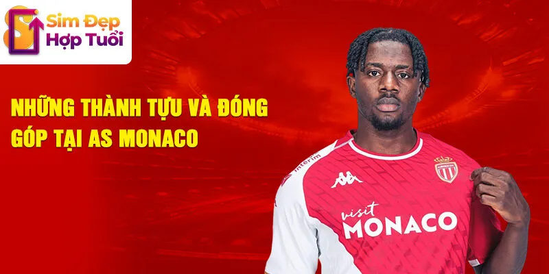 Những thành tựu và đóng góp tại as monaco